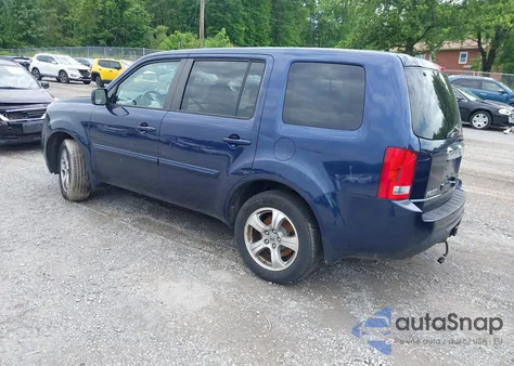 2013 Honda Pilot Ex from USA, damaged, VIN 5FNYF4H4XDB003334